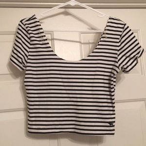 Striped Crop Top